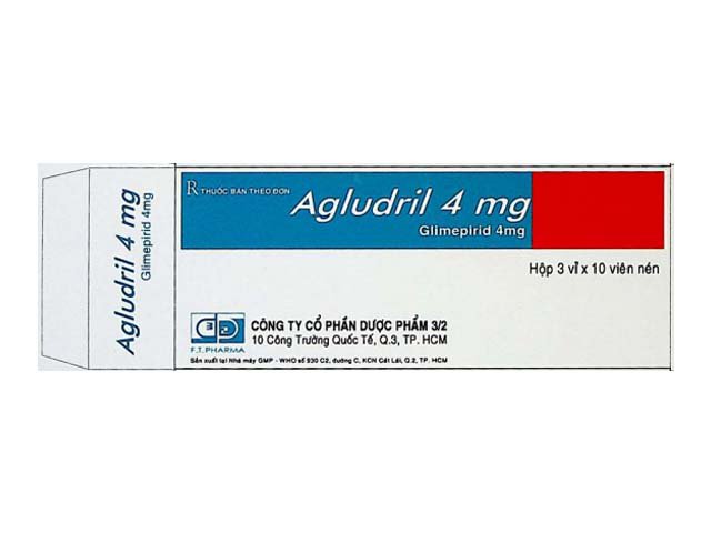 Công dụng thuốc Agludril 4mg