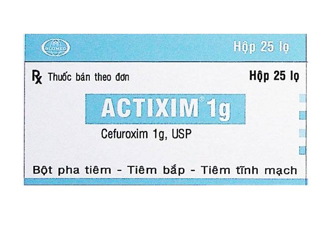 Công dụng thuốc Actixim 1g