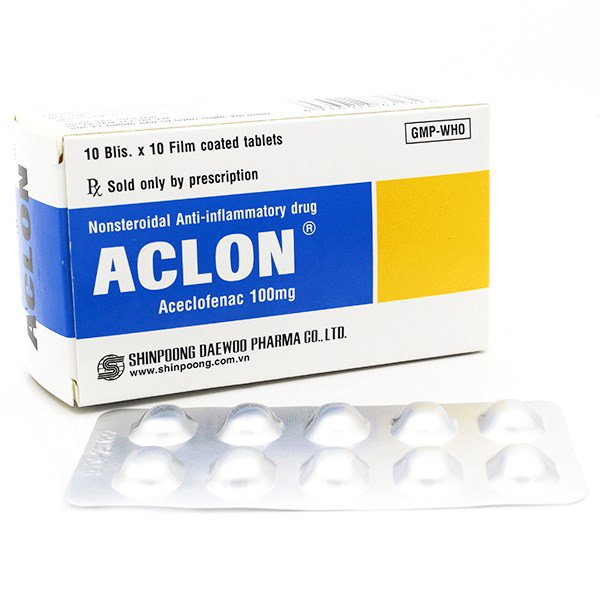 Công dụng thuốc Aclon
