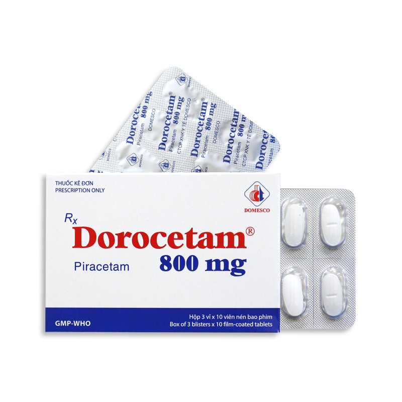 Công dụng thuốc Dorocetam 800