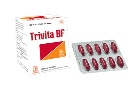 Lưu ý khi dùng thuốc Trivita BF