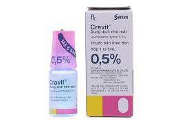 Cách dùng thuốc nhỏ mắt Cravit 5ml
