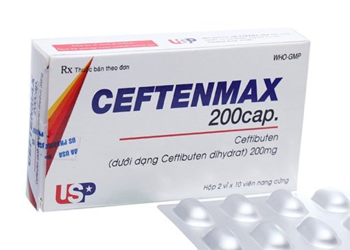 Công dụng thuốc Ceftenmax 200 cap