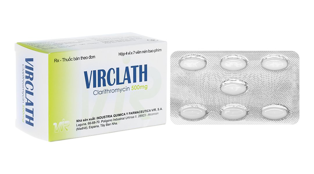 Công dụng thuốc Virclath