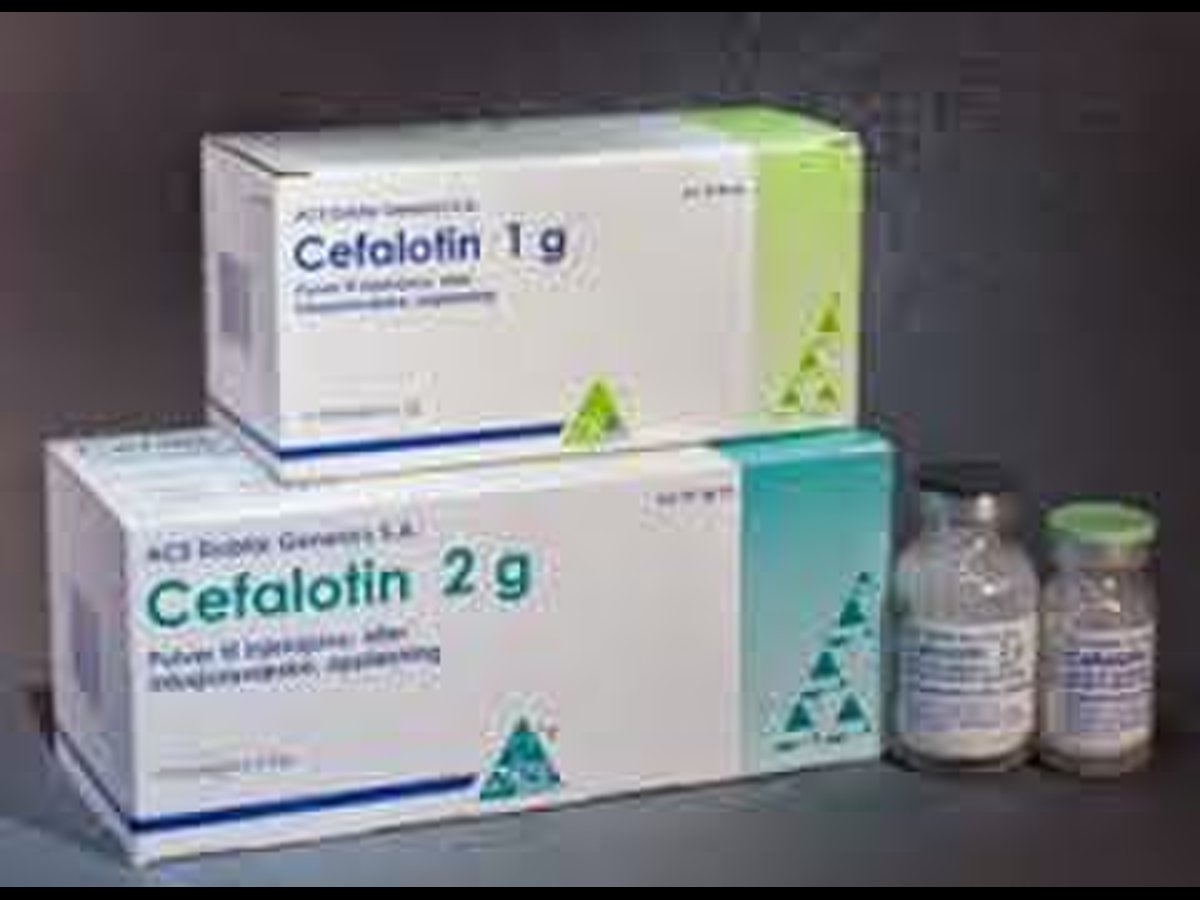 Công dụng thuốc Cefalotin