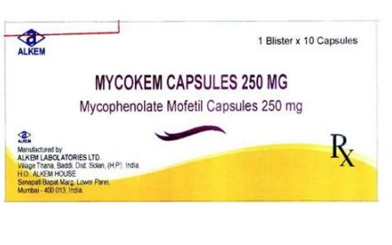 Công dụng thuốc Mycokem capsules 250mg