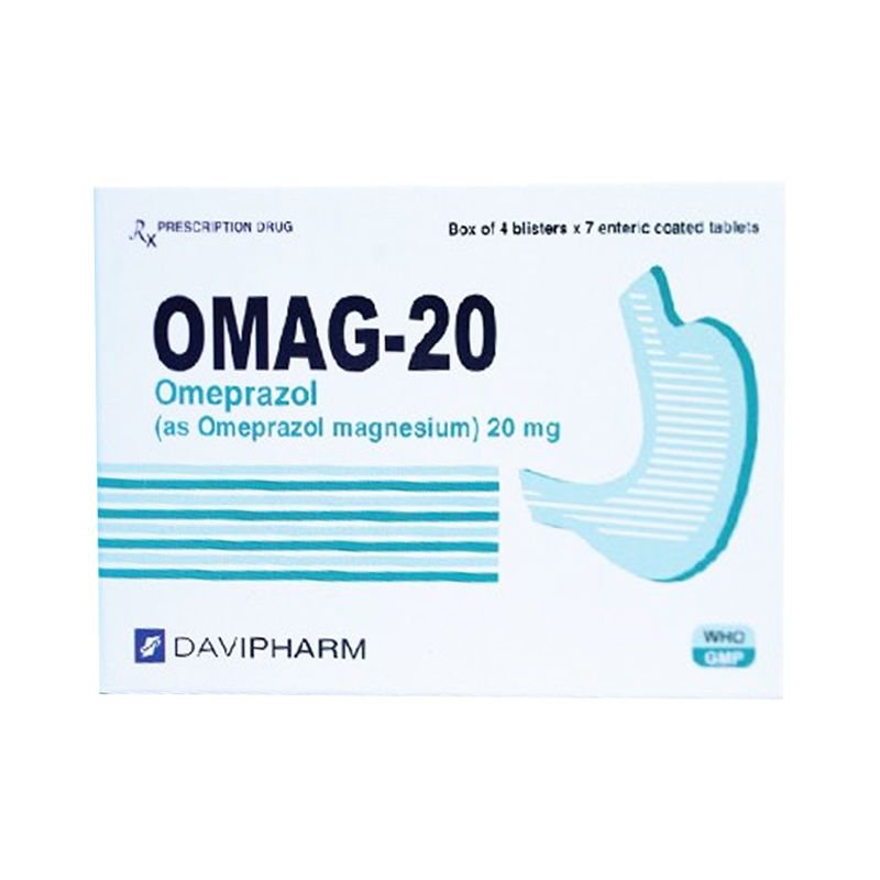 Công dụng thuốc Omag 20