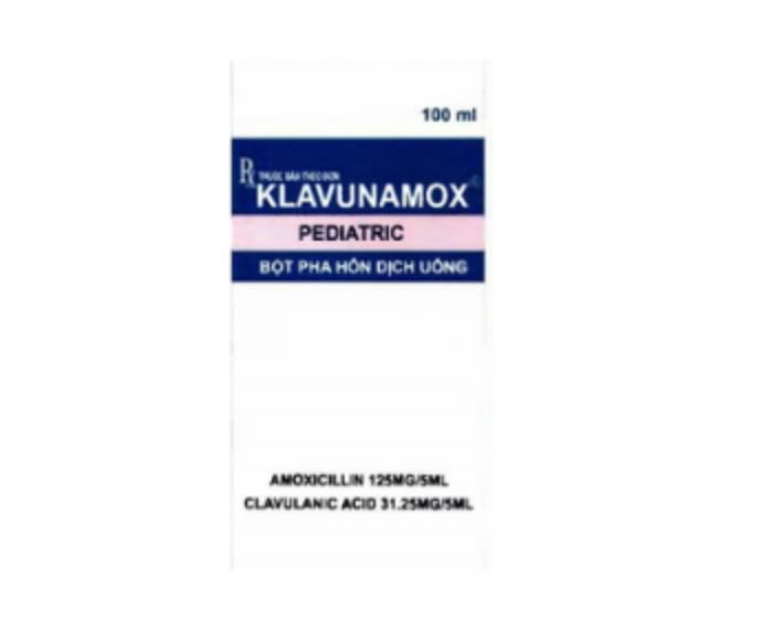 Công dụng thuốc Klavunamox Pediatric