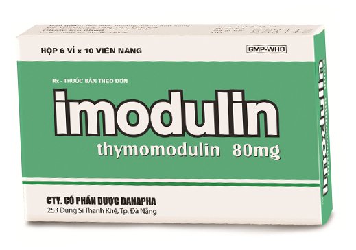 Tác dụng và liều dùng thuốc Imodulin 80 mg