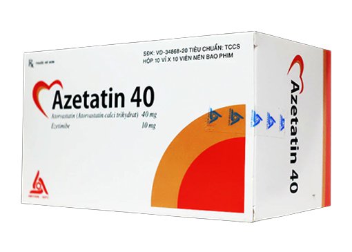 Công dụng thuốc Azetatin 40