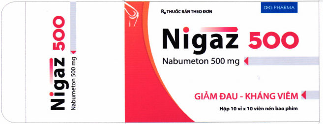 Công dụng thuốc Nigaz 500