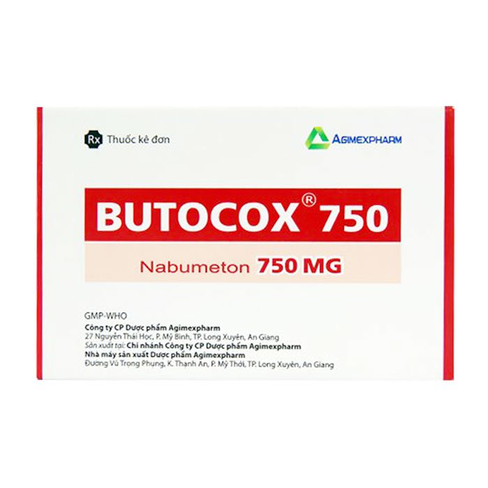 Công dụng thuốc Butocox 750