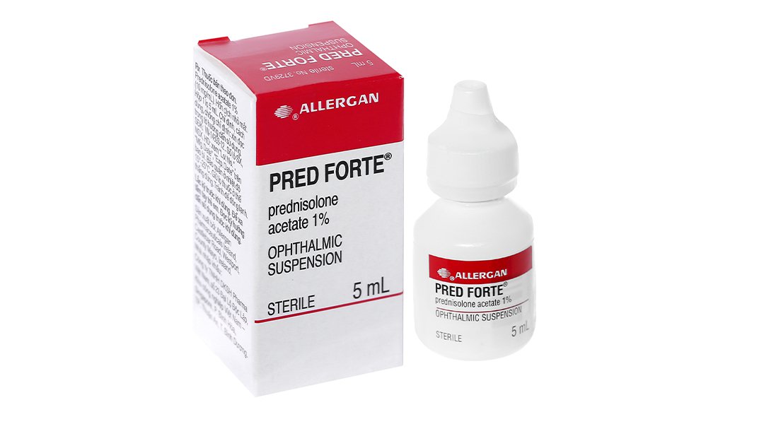 Tác dụng thuốc nhỏ mắt Pred Forte