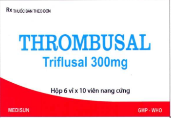Công dụng thuốc Thrombusal