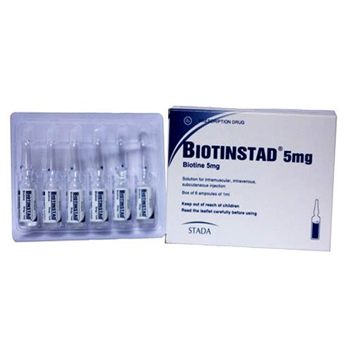 Công dụng thuốc Biotinstad 5mg
