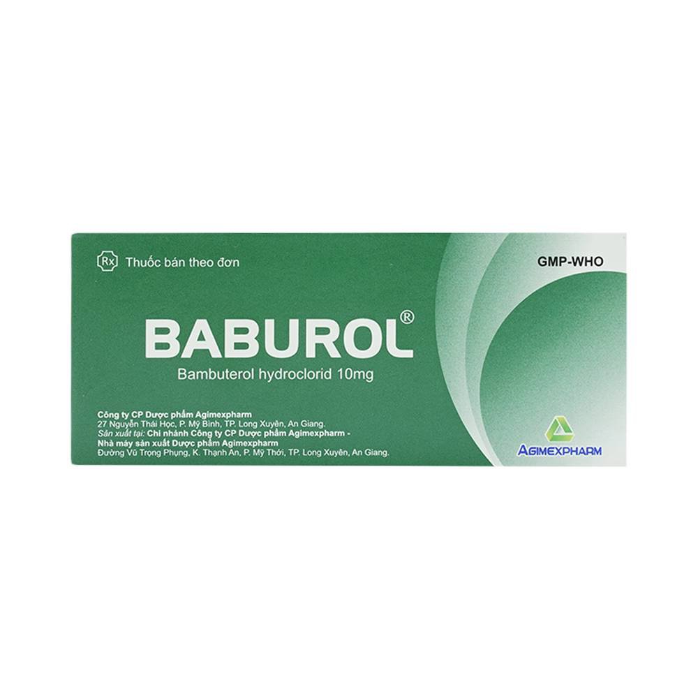 Công dụng thuốc Baburol