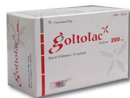 Công dụng thuốc Goltolac