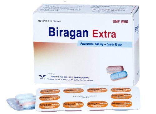 Công dụng thuốc Biragan Extra