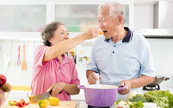 Tháp dinh dưỡng cho người cao tuổi