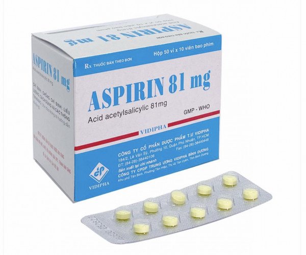 Nên uống Aspirin 81mg vào lúc nào và kéo dài trong bao lâu?